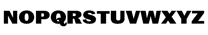 Marr Sans Ultra Black Font UPPERCASE