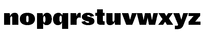Marr Sans Ultra Black Font LOWERCASE