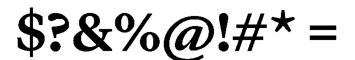 MartinaPlantijn Bold Font OTHER CHARS