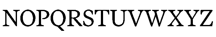 MartinaPlantijn Regular Font UPPERCASE