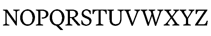 MartinaPlantijnVF Roman Font UPPERCASE
