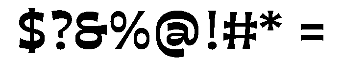 Maruder Black Font OTHER CHARS