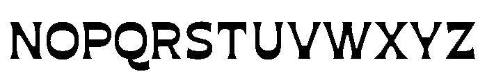 Maruder Black Font UPPERCASE