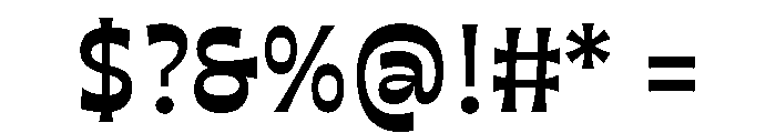 Maruder BlackNarrow Font OTHER CHARS