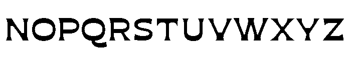 Maruder BlackWide Font UPPERCASE