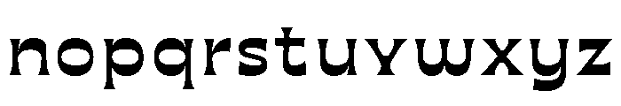Maruder Black Font LOWERCASE
