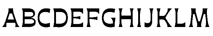 Maruder Bold Font UPPERCASE
