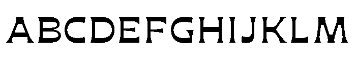 Maruder BoldWide Font UPPERCASE