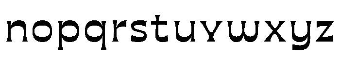 Maruder Bold Font LOWERCASE