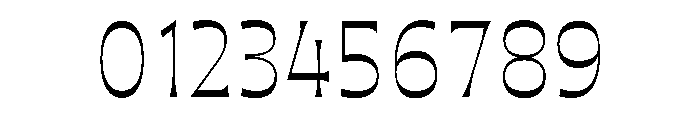 Maruder LightNarrow Font OTHER CHARS