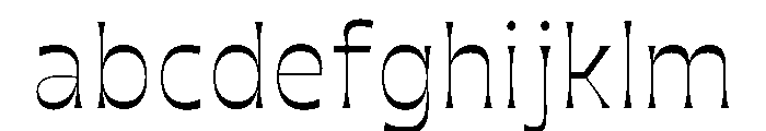 Maruder LightNarrow FONT