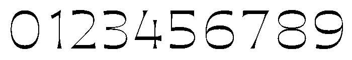 Maruder LightWide Font OTHER CHARS