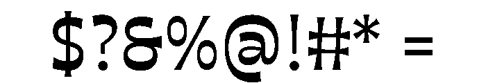 Maruder MediumNarrow Font OTHER CHARS