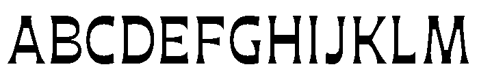 Maruder MediumNarrow Font UPPERCASE