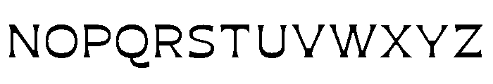 Maruder MediumWide Font UPPERCASE
