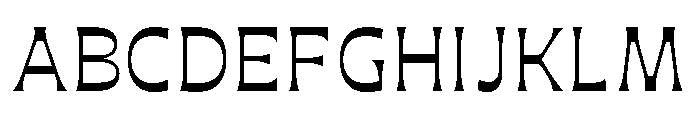 Maruder Regular Font UPPERCASE