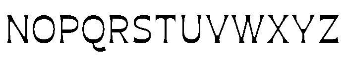 Maruder Regular Font UPPERCASE