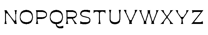 Maruder RegularWide Font UPPERCASE