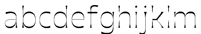 Maruder Thin FONT