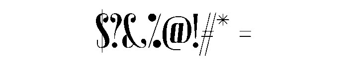 Marx InFrance Font OTHER CHARS