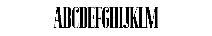 Marx InUSA Font UPPERCASE