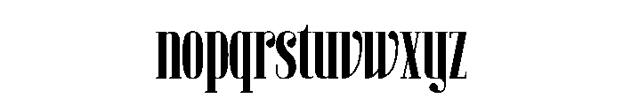 Marx InUSA Font LOWERCASE