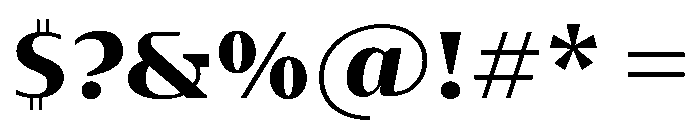 Maskul MaskulVAR Bold High Instance Font OTHER CHARS