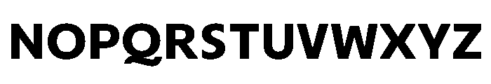 Maskul MaskulVAR Bold Low Instance Font UPPERCASE