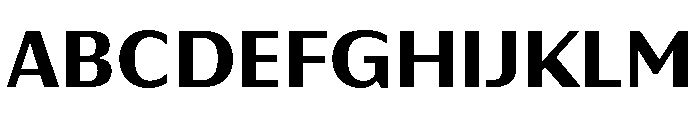 Maskul MaskulVAR Bold Moderate Instance Font UPPERCASE