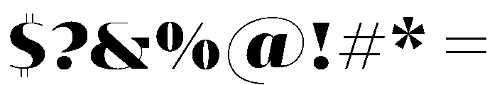 Maskul MaskulVAR ExtraBold Extreme Instance Font OTHER CHARS