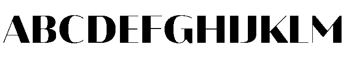 Maskul MaskulVAR ExtraBold Extreme Instance Font UPPERCASE