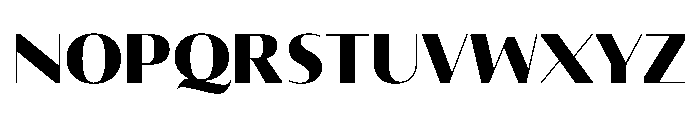 Maskul MaskulVAR ExtraBold Extreme Instance Font UPPERCASE