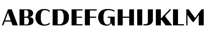 Maskul MaskulVAR ExtraBold High Instance Font UPPERCASE