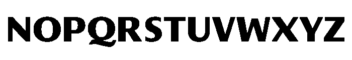 Maskul MaskulVAR ExtraBold Moderate Instance Font UPPERCASE