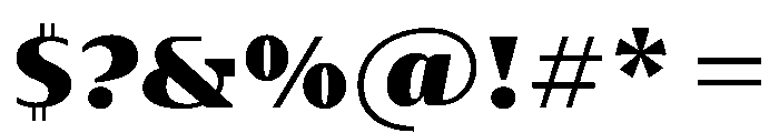 Maskul MaskulVAR Heavy High Instance Font OTHER CHARS