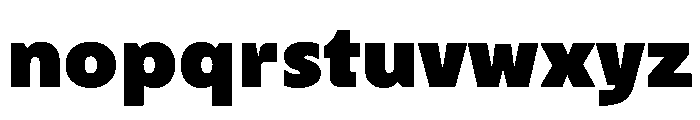 Maskul MaskulVAR Heavy Low Instance Font LOWERCASE