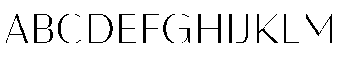 Maskul MaskulVAR Light Extreme Instance Font UPPERCASE