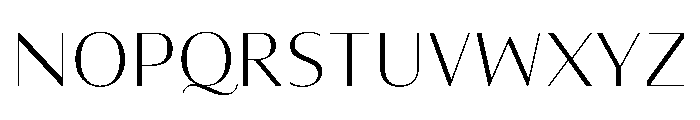Maskul MaskulVAR Light Extreme Instance Font UPPERCASE