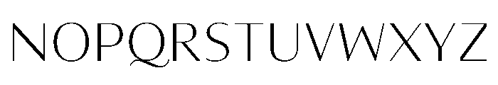 Maskul MaskulVAR Light High Instance Font UPPERCASE