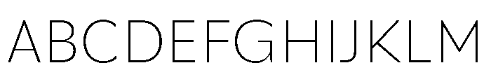 Maskul MaskulVAR Light Low Instance Font UPPERCASE