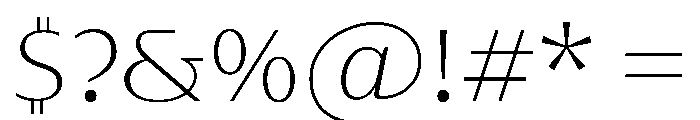 Maskul MaskulVAR Light Moderate Instance Font OTHER CHARS