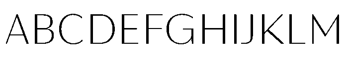 Maskul MaskulVAR Light Moderate Instance Font UPPERCASE