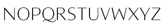 Maskul MaskulVAR Light Moderate Instance Font UPPERCASE