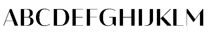 Maskul MaskulVAR Medium Extreme Instance Font UPPERCASE