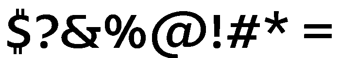 Maskul MaskulVAR Medium Low Instance Font OTHER CHARS