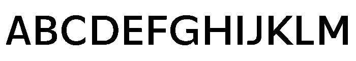 Maskul MaskulVAR Medium Low Instance Font UPPERCASE