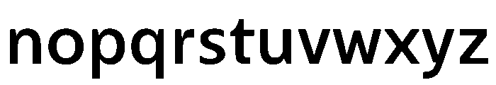 Maskul MaskulVAR Medium Low Instance Font LOWERCASE