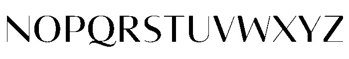 Maskul MaskulVAR Regular Extreme Instance Font UPPERCASE