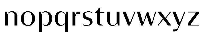 Maskul MaskulVAR Regular High Instance Font LOWERCASE