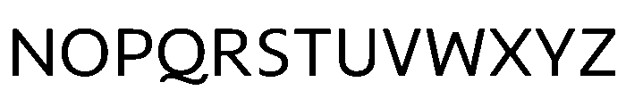 Maskul MaskulVAR Regular Low Instance Font UPPERCASE